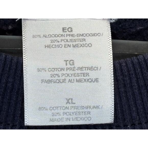 Salt Lake 2002 Winter Olympics Crewneck Sweatshirt Navy XL Faded - Picture 7 of 16